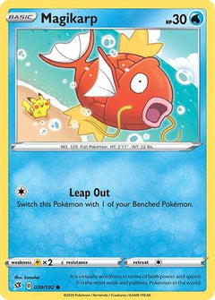 Magikarp 39/192 - SWSH02 Rebel Clash Reverse Holofoil-1