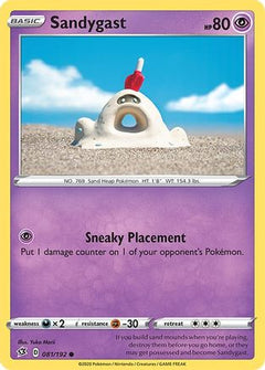 Sandygast 81/192 - SWSH02 Rebel Clash Reverse Holofoil-1