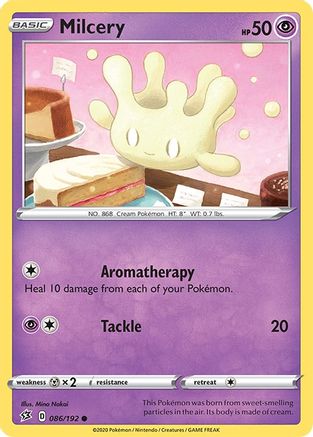 Milcery 86/192 - SWSH02 Rebel Clash Reverse Holofoil-1