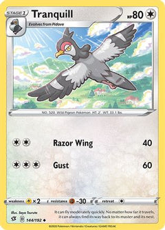 Tranquill/192 - SWSH02 Rebel Clash-1