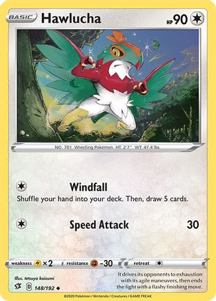 Hawlucha 148/192 - SWSH02 Rebel Clash-1