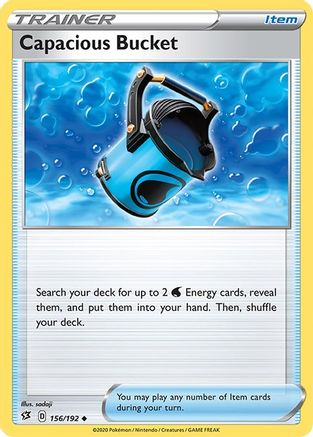 Capacious Bucket 156/192 - SWSH02 Rebel Clash-1