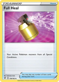 Full Heal 159/192 - SWSH02 Rebel Clash Reverse Holofoil-1