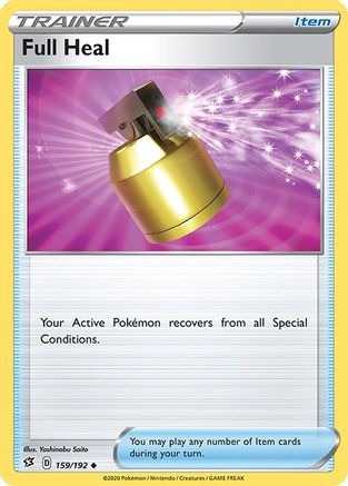 Full Heal 159/192 - SWSH02 Rebel Clash Reverse Holofoil-1