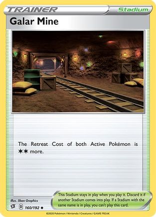 Galar Mine 160/192 - SWSH02 Rebel Clash-1