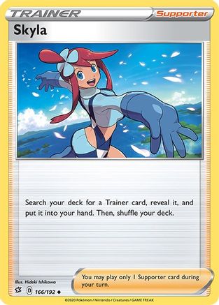 Skyla 166/192 - SWSH02 Rebel Clash-1
