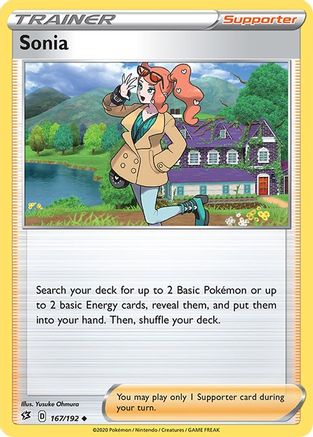 Sonia 167/192 - SWSH02 Rebel Clash-1
