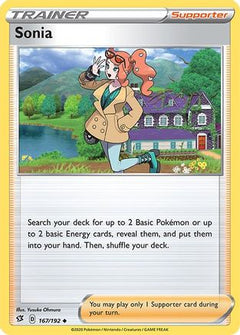 Sonia 167/192 - SWSH02 Rebel Clash-1