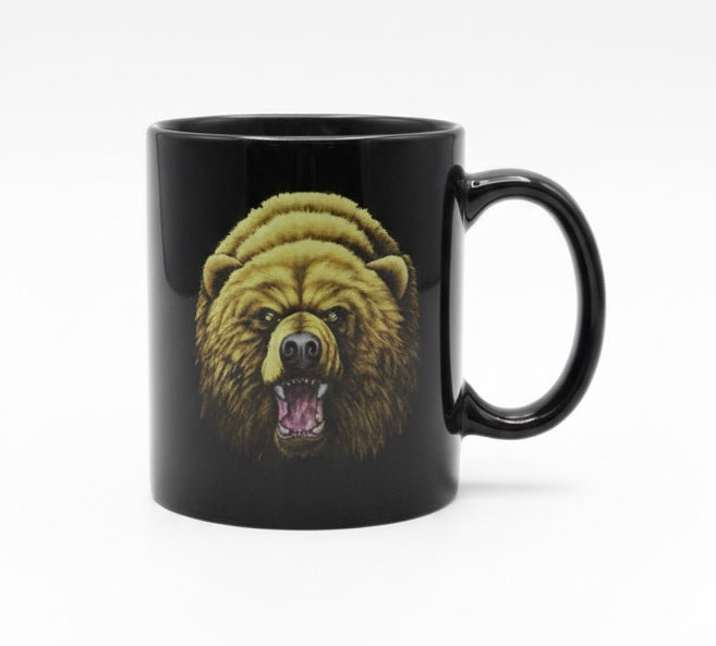 Southwestern Style Black Ceramic mug