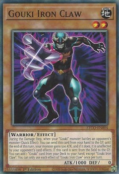 Gouki Iron Claw (ETCO-EN004) - Eternity Code 1st Edition-1