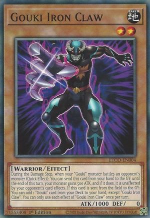 Gouki Iron Claw (ETCO-EN004) - Eternity Code 1st Edition-1
