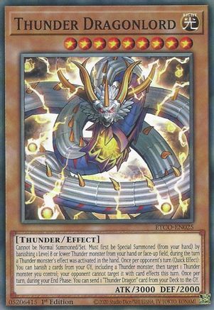 Thunder Dragonlord (ETCO-EN025) - Eternity Code 1st Edition-1