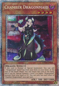 Chamber Dragonmaid (Starlight Rare) (ETCO-EN026) - Eternity Code 1st Edition-1
