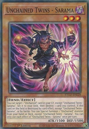 Unchained Twins - Sarama (ETCO-EN029) - Eternity Code 1st Edition-1