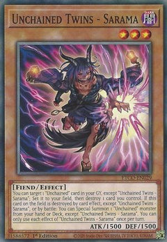 Unchained Twins - Sarama (ETCO-EN029) - Eternity Code 1st Edition-1