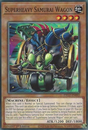 Superheavy Samurai Wagon (ETCO-EN092) - Eternity Code 1st Edition-1