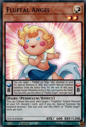 Fluffal Angel (TOCH-EN020) - Toon Chaos 1st Edition-1