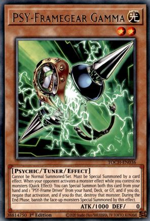 PSY-Framegear Gamma (TOCH-EN036) - Toon Chaos 1st Edition-1