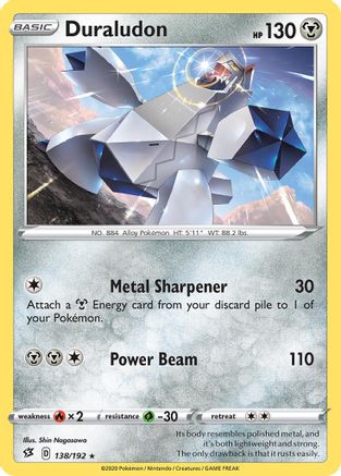 Duraludon - 138/192 (SWSH Rebel Clash) - Deck Exclusives-1