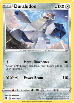 Duraludon - 138/192 (SWSH Rebel Clash) - Deck Exclusives-1