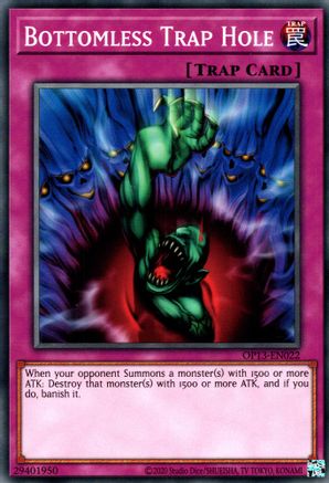 Bottomless Trap Hole (OP13-EN022) - OTS Tournament Pack 13 Unlimited-1