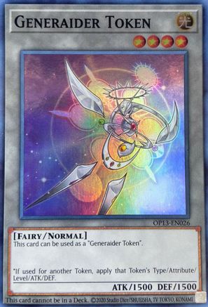 Token: Generaider (OP13-EN026) - OTS Tournament Pack 13 Unlimited-1