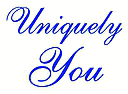 Uniquely You Rubber Cling Stamp-1