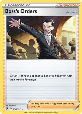 Boss's Orders - 154/192 154 - Deck Exclusives-1