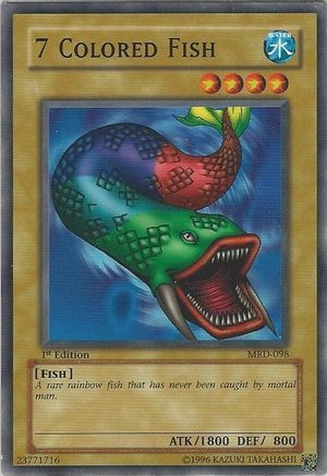 7 Colored Fish (MRD-098) - Metal Raiders Unlimited