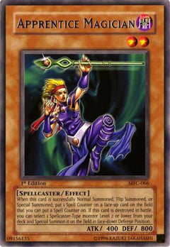 Apprentice Magician (MFC-066) - Magician's Force 1st Edition-1