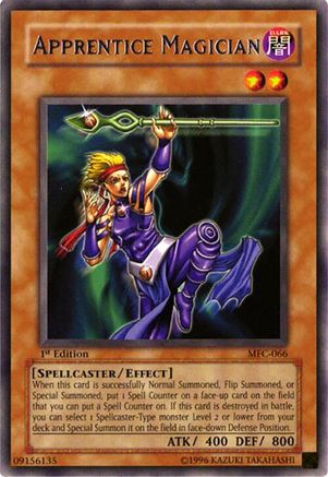 Apprentice Magician (MFC-066) - Magician's Force 1st Edition-1