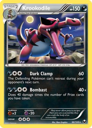 Krookodile - 66/108 - Deck Exclusives-1