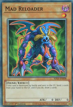 Mad Reloader (SDSA-EN008) - Structure Deck: Sacred Beasts 1st Edition-1