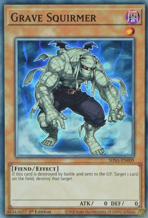 Grave Squirmer (SDSA-EN009) - Structure Deck: Sacred Beasts 1st Edition-1