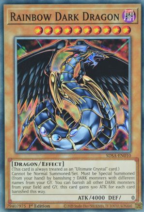 Rainbow Dark Dragon (SDSA-EN010) - Structure Deck: Sacred Beasts 1st Edition-1