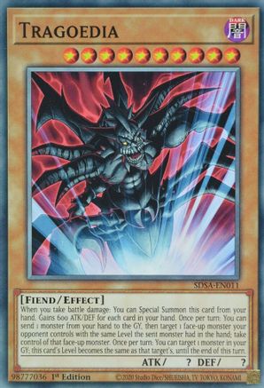 Tragoedia (SDSA-EN011) - Structure Deck: Sacred Beasts 1st Edition-1