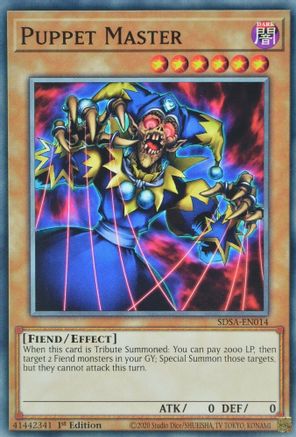 Puppet Master (SDSA-EN014) - Structure Deck: Sacred Beasts 1st Edition-1