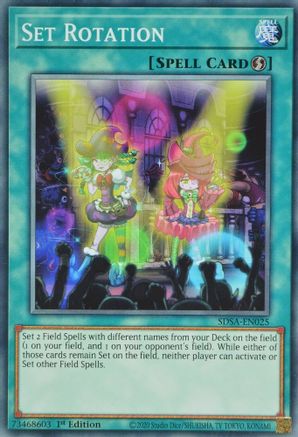 Set Rotation (SDSA-EN025) - Structure Deck: Sacred Beasts 1st Edition-1