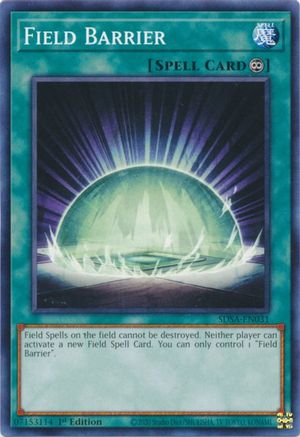 Field Barrier (SDSA-EN031) - Structure Deck: Sacred Beasts 1st Edition-1