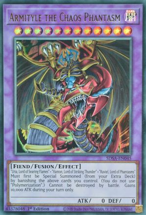Armityle the Chaos Phantasm (SDSA-EN045) - Structure Deck: Sacred Beasts 1st Edition-1