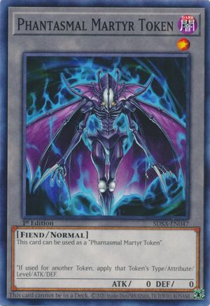 Token: Phantasmal Martyr (SDSA-EN047) - Structure Deck: Sacred Beasts 1st Edition-1