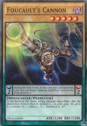 Foucault's Cannon (DEM3-EN004) - Demo Deck 2016 Unlimited-1