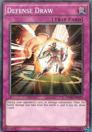 Defense Draw (DEM3-EN019) - Demo Deck 2016 Unlimited-1