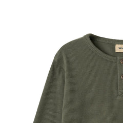 Long Sleeve Morris T | Winter Forest | Wheat Kids-3