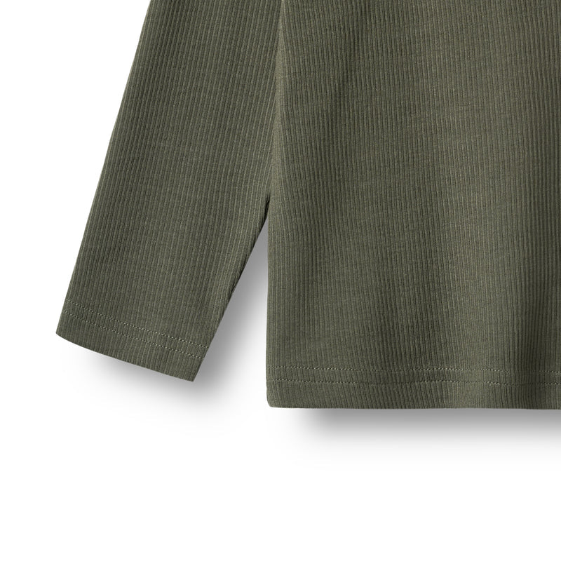 Long Sleeve Morris T | Winter Forest | Wheat Kids-4