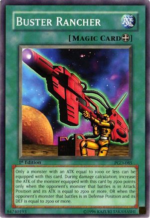 Buster Rancher (PGD-085) - Pharaonic Guardian 1st Edition-1