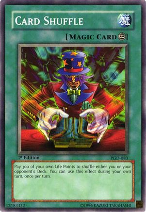 Card Shuffle (PGD-080) - Pharaonic Guardian 1st Edition-1