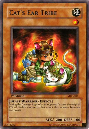 Cat's Ear Tribe (MFC-081) - Magician's Force 1st Edition-1
