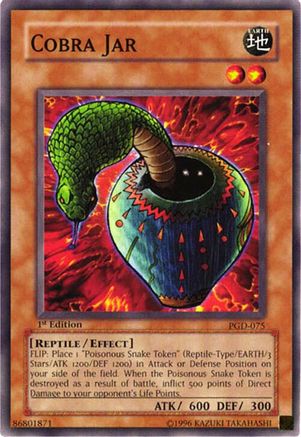 Cobra Jar (PGD-075) - Pharaonic Guardian 1st Edition-1