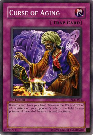 Curse of Aging (PGD-094) - Pharaonic Guardian 1st Edition-1
